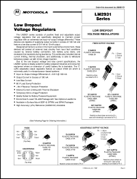 datasheet for LM2931DT-1-5.0 by ON Semiconductor