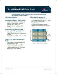 datasheet for QL4058-3PB456M by 