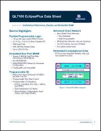 datasheet for QL7100-6PB516I by 