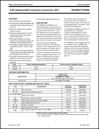 datasheet for N74F8965A by Philips Semiconductors