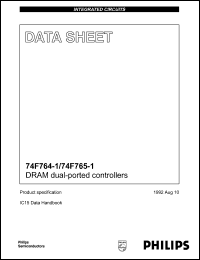 datasheet for N74F765-1A by Philips Semiconductors