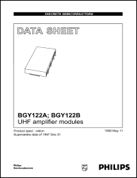 datasheet for BGY122B by Philips Semiconductors