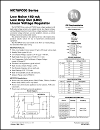 datasheet for MC78PC18NTR by ON Semiconductor