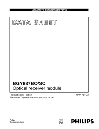 datasheet for BGY887BO/SC by Philips Semiconductors