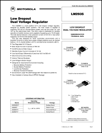 datasheet for LM2935TV by ON Semiconductor