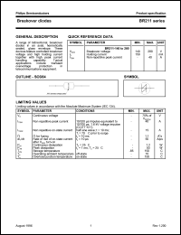datasheet for BR211-280 by Philips Semiconductors