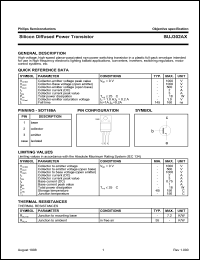 datasheet for BUJ302AX by Philips Semiconductors