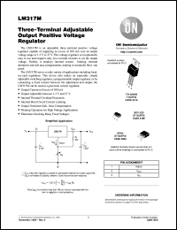 datasheet for LM317MSTT1 by ON Semiconductor