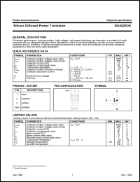 datasheet for BU4525DX by Philips Semiconductors