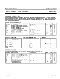 datasheet for BU4525DL by Philips Semiconductors