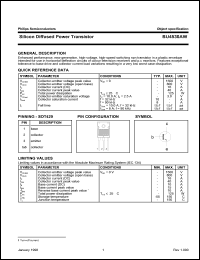 datasheet for BU4530AW by Philips Semiconductors