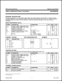 datasheet for BU4540AW by Philips Semiconductors