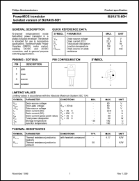 datasheet for BUK475-60H by Philips Semiconductors