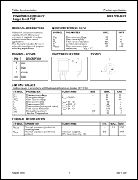 datasheet for BUK566-60H by Philips Semiconductors