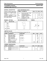 datasheet for BUK573-48C by Philips Semiconductors