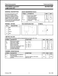 datasheet for BUK563-80B by Philips Semiconductors