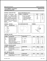 datasheet for BUK7610-30 by Philips Semiconductors