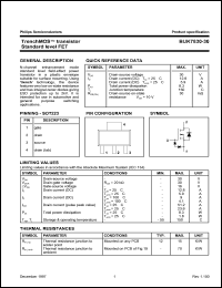 datasheet for BUK7830-30 by Philips Semiconductors