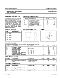 datasheet for BUK9614-55 by Philips Semiconductors