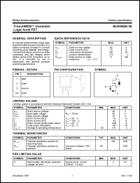 datasheet for BUK9606-30 by Philips Semiconductors
