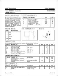 datasheet for BUK9610-30 by Philips Semiconductors