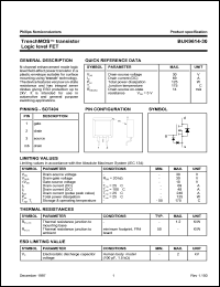 datasheet for BUK9614-30 by Philips Semiconductors