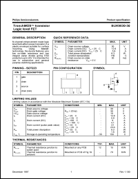 datasheet for BUK9830-30 by Philips Semiconductors