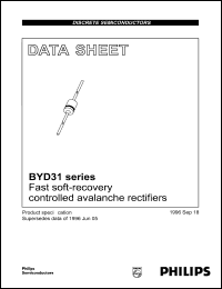 datasheet for BYD31M by Philips Semiconductors