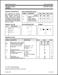 datasheet for BYV72F-200 by Philips Semiconductors