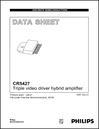 datasheet for CR5427 by Philips Semiconductors