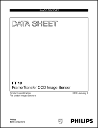 datasheet for FT18/SG by Philips Semiconductors