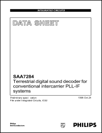 datasheet for SAA7384ZP by Philips Semiconductors