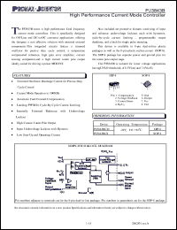 datasheet for PJ3843BCD by 