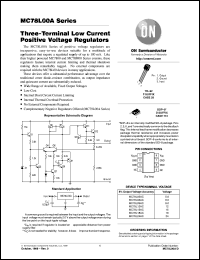 datasheet for MC78L08ABD by ON Semiconductor