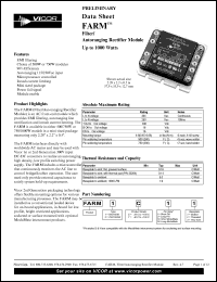 datasheet for FARM2T23 by 