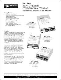 datasheet for PM12-150600 by 