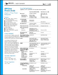 datasheet for VI-FPE6-CMX by 