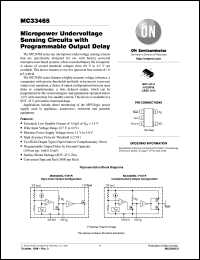 datasheet for MC33465N-20CTR by ON Semiconductor