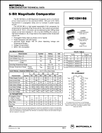datasheet for MC10H166FN by ON Semiconductor