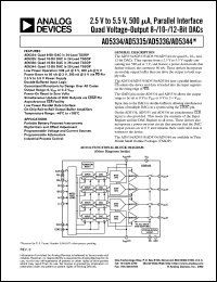 datasheet for AD5334BRU by Analog Devices