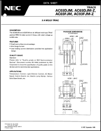 datasheet for AC03FJM-Z by NEC Electronics Inc.