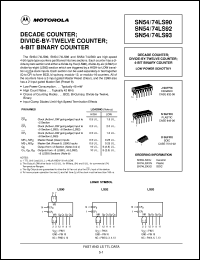 datasheet for SN74LS90DR2 by ON Semiconductor
