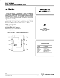 datasheet for MC100EL33D by ON Semiconductor