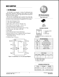 datasheet for MC10EP32D by ON Semiconductor