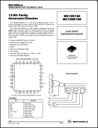 datasheet for MC100E160FNR2 by ON Semiconductor