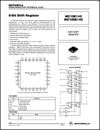 datasheet for MC100E142FN by ON Semiconductor