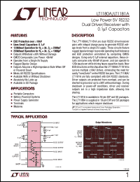 datasheet for LT1181ACN by Linear Technology