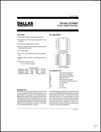 datasheet for DS1666100 by Dallas Semiconductor