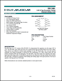 datasheet for DS1100LU-250 by Dallas Semiconductor