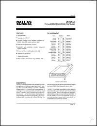 datasheet for DS1217A/64K-25 by Dallas Semiconductor